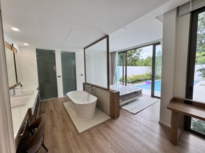 7R0914 ให้เช่า pool villa 3 ห้องนอน 4 ห้องน้ำ ราคา 180,000/เดือน โซนราไวย์