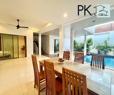 7R0915 ให้เช่า pool villa 4 ห้องนอน 4 ห้องน้ำ ราคา 90,000/เดือน โซนราไวย์