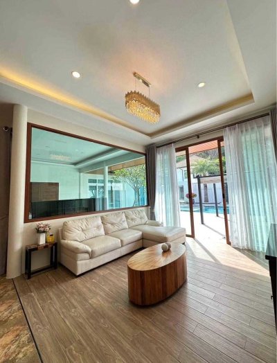 7R0916 ให้เช่า pool villa 4 ห้องนอน 4 ห้องน้ำ ราคา 110,000/เดือน โซนราไวย์