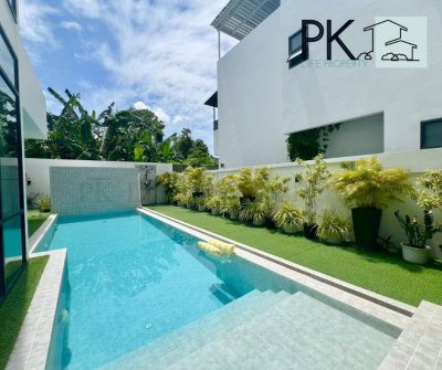 7R0917 ให้เช่า pool villa 3 ห้องนอน 4 ห้องน้ำ ราคา 90,000/เดือน โซนราไวย์