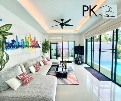 7R0917 ให้เช่า pool villa 3 ห้องนอน 4 ห้องน้ำ ราคา 90,000/เดือน โซนราไวย์