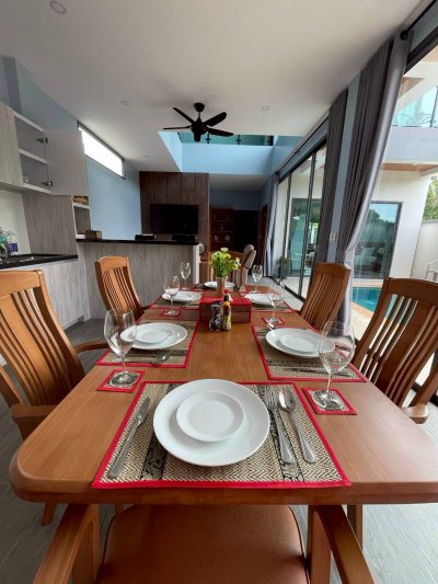 7R0918 Pool villa for rent 4 bedroom 5 bathroom 140,000/month at rawai