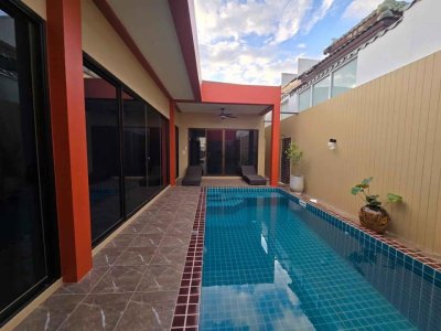 7R0920 ให้เช่า pool villa 2 ห้องนอน 3 ห้องน้ำ ราคา 70,000/เดือน โซนราไวย์