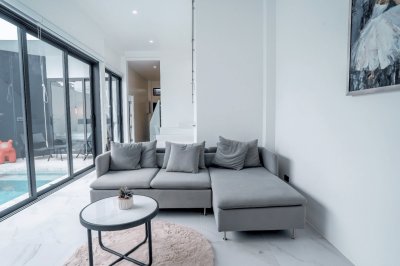 7R0926 ให้เช่า pool villa 3 ห้องนอน 4 ห้องน้ำ ราคา 120,000 ต่อเดือน โซนราไวย์