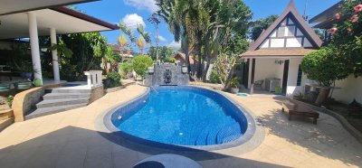 7R0929 Pool villa for rent 4 bedroom 4 bathroom 100,000/month at rawai