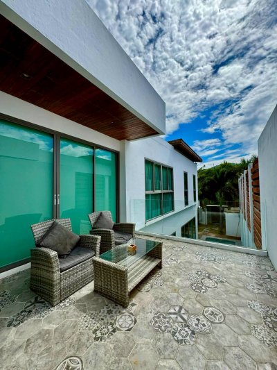 7R0934 ให้เช่า pool villa 3 ห้องนอน 3 ห้องน้ำ ราคา 125,000 ต่อเดือน โซนราไวย์