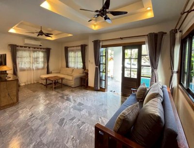 7R0935 ให้เช่า pool villa 4 ห้องนอน 5 ห้องน้ำ ราคา 85,000 ต่อเดือน โซนราไวย์