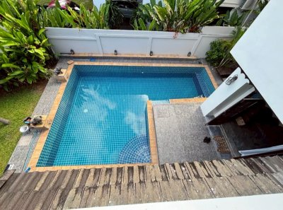7R0935 ให้เช่า pool villa 4 ห้องนอน 5 ห้องน้ำ ราคา 85,000 ต่อเดือน โซนราไวย์