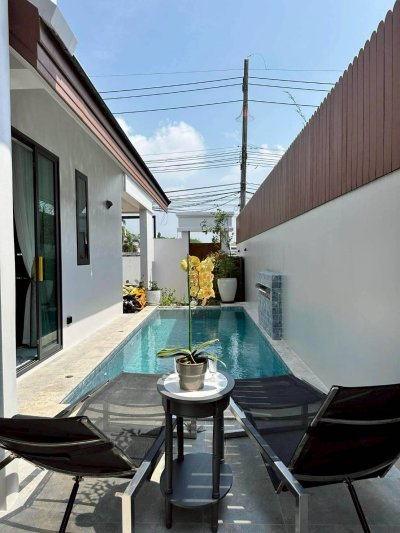7R0936 ให้เช่า pool villa 2 ห้องนอน 4 ห้องน้ำ ราคา 80,000/เดือน โซนราไวย์