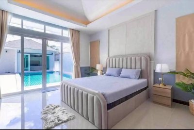 7R0937 ให้เช่า pool villa 3 ห้องนอน 4 ห้องน้ำ ราคา 110,000/เดือน โซนราไวย์