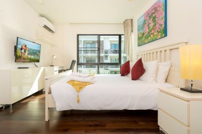 7R0938 คอนโดมิเนียม 2 ห้องนอน 1 ห้องน้ำ ให้เช่าเดือนละ 40,000 บาท โซนราไวย์
