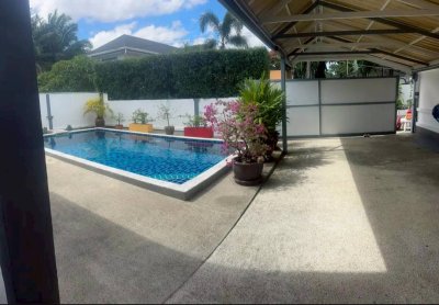 7R0945 ให้เช่า pool villa 3 ห้องนอน 2 ห้องน้ำ ราคา 75,000 ต่อเดือน โซนราไวย์