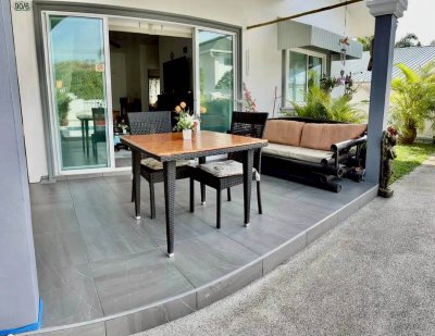 7R0945 ให้เช่า pool villa 3 ห้องนอน 2 ห้องน้ำ ราคา 75,000 ต่อเดือน โซนราไวย์