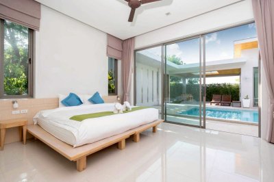 7R0946 ให้เช่า pool villa 4 ห้องนอน 4 ห้องน้ำ ราคา 90,000 ต่อเดือน โซนราไวย์