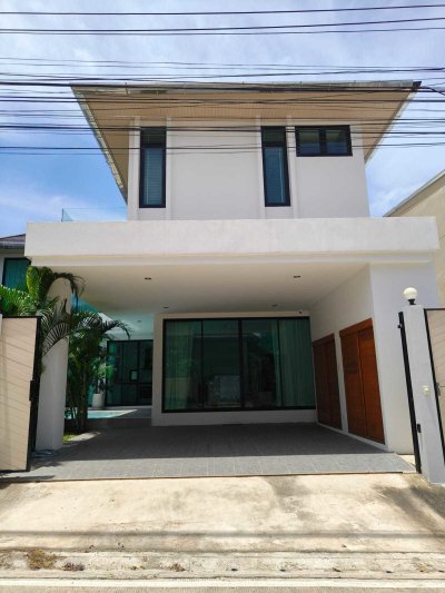 7R0950 ให้เช่า pool villa 3 ห้องนอน 4 ห้องน้ำ ราคา 120,000/เดือน โซนราไวย์