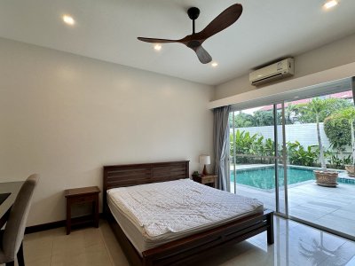 7R0955 ให้เช่า pool villa 3 ห้องนอน 3 ห้องน้ำ ราคา 90,000/เดือน โซนราไวย์