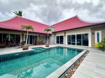 7R0955 ให้เช่า pool villa 3 ห้องนอน 3 ห้องน้ำ ราคา 90,000/เดือน โซนราไวย์