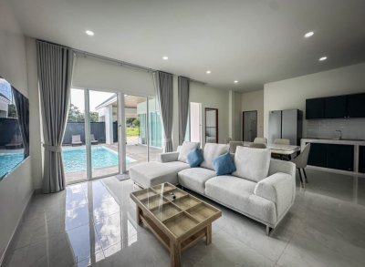 7R0956 ให้เช่า pool villa 3 ห้องนอน 3 ห้องน้ำ ราคา 120,000 ต่อเดือน โซนราไวย์