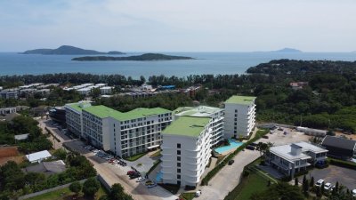 7R0960 คอนโดมิเนียม1 ห้องนอน 1 ห้องน้ำ ให้เช่าเดือนละ 35,000 บาท โซนราไวย์