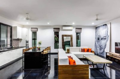 7R0963 ให้เช่า pool villa 3 ห้องนอน 3 ห้องน้ำ ราคา 78,000/เดือน โซนราไวย์