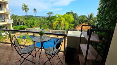 7R0965 คอนโดมิเนียม 2 ห้องนอน 1 ห้องน้ำ ให้เช่าเดือนละ 35,000 บาท โซนราไวย์