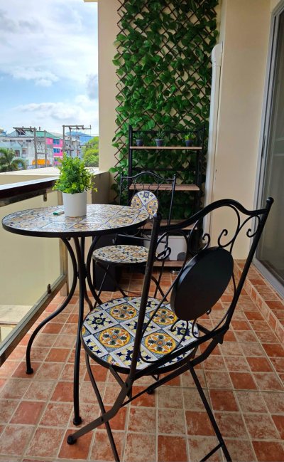 7R0965 คอนโดมิเนียม 2 ห้องนอน 1 ห้องน้ำ ให้เช่าเดือนละ 35,000 บาท โซนราไวย์