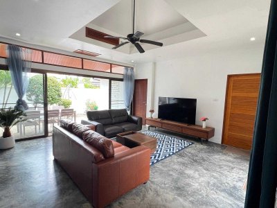 7R0967 ให้เช่า pool villa 3 ห้องนอน 3 ห้องน้ำ ราคา 90,000/เดือน โซนราไวย์