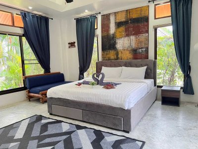 7R0967 ให้เช่า pool villa 3 ห้องนอน 3 ห้องน้ำ ราคา 90,000/เดือน โซนราไวย์