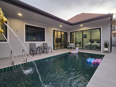 7R0975 Pool villa for rent 2 bedroom 3 bathroom 85,000/month at rawai