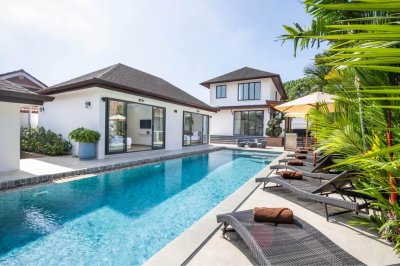 7R1014 ให้เช่า pool villa 5 ห้องนอน 5 ห้องน้ำ ราคา 150,000 ต่อเดือน โซนราไวย์