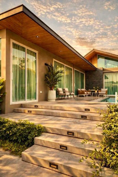 7R1015 ให้เช่า pool villa 3 ห้องนอน 3 ห้องน้ำ ราคา 180,000/เดือน โซนราไวย์