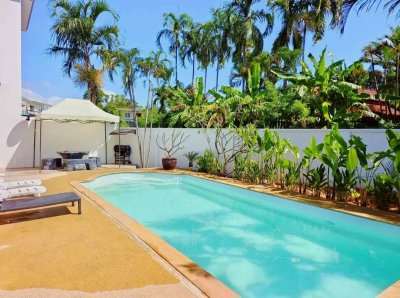 7R1017 ให้เช่า pool villa 3 ห้องนอน 3 ห้องน้ำ ราคา 65,000/เดือน โซนราไวย์
