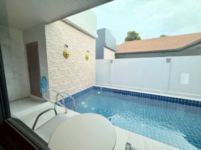 7R1018 ให้เช่า pool villa 2 ห้องนอน 3 ห้องน้ำ ราคา 70,000/เดือน โซนราไวย์
