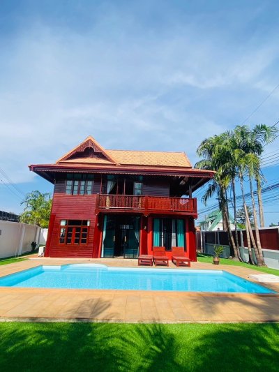 7R1020 ให้เช่า pool villa 4 ห้องนอน 3 ห้องน้ำ ราคา 65,000 ต่อเดือน โซนราไวย์