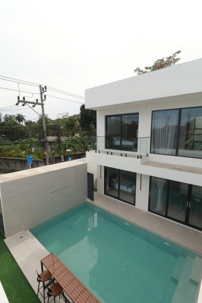 7R1022 ให้เช่า pool villa 4 ห้องนอน 5 ห้องน้ำ ราคา 180,000 ต่อเดือน โซนราไวย์