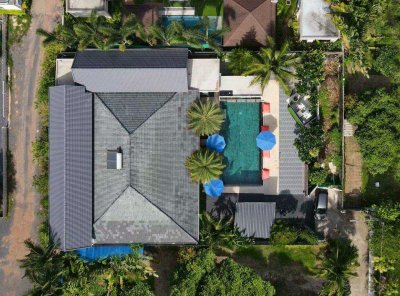 7R1023 ให้เช่า pool villa 3 ห้องนอน 3 ห้องน้ำ ราคา 120,000 ต่อเดือน โซนราไวย์