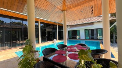 7R1032 ให้เช่า pool villa 4 ห้องนอน 4 ห้องน้ำ ราคา 125,000/เดือน โซนราไวย์