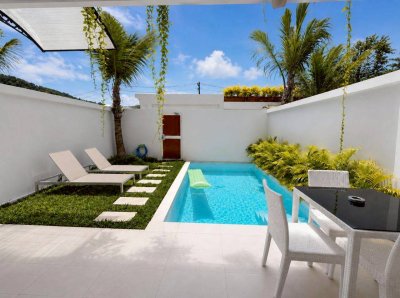 7R1037 ให้เช่า pool villa 1 ห้องนอน 1 ห้องน้ำ ราคา 45,000/เดือน โซนราไวย์
