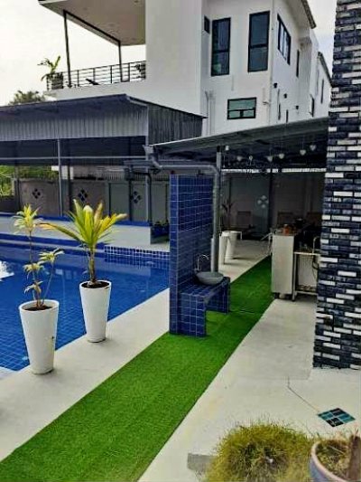 7R1041 ให้เช่า pool villa 3 ห้องนอน 3 ห้องน้ำ ราคา 55,000 ต่อเดือน โซนราไวย์