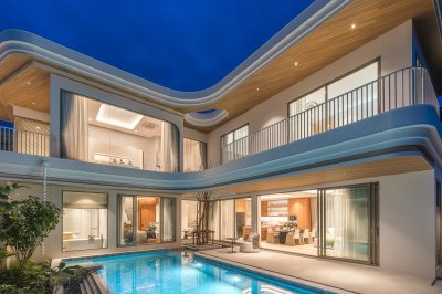7R1050 ให้เช่า pool villa 4 ห้องนอน 4 ห้องน้ำ ราคา 300,000 ต่อเดือน โซนราไวย์