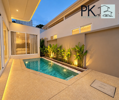 7R1051 ให้เช่า pool villa 3 ห้องนอน 3 ห้องน้ำ ราคา 100,000 ต่อเดือน โซนราไวย์