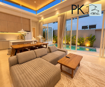 7R1051 ให้เช่า pool villa 3 ห้องนอน 3 ห้องน้ำ ราคา 100,000 ต่อเดือน โซนราไวย์