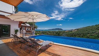 7R1060 Pool villa for rent 4 bedroom 7 bathroom 400,000/month at rawai
