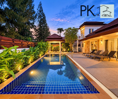 7R1079 ให้เช่า pool villa 4 ห้องนอน 3 ห้องน้ำ ราคา 125,000 ต่อเดือน โซนราไวย์
