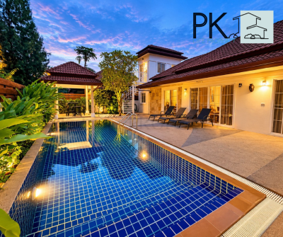 7R1079 ให้เช่า pool villa 4 ห้องนอน 3 ห้องน้ำ ราคา 125,000 ต่อเดือน โซนราไวย์