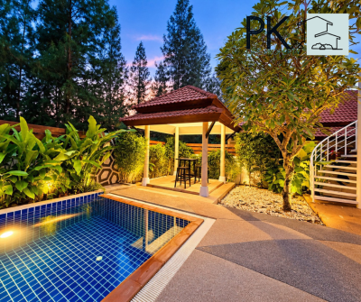 7R1079 ให้เช่า pool villa 4 ห้องนอน 3 ห้องน้ำ ราคา 125,000 ต่อเดือน โซนราไวย์