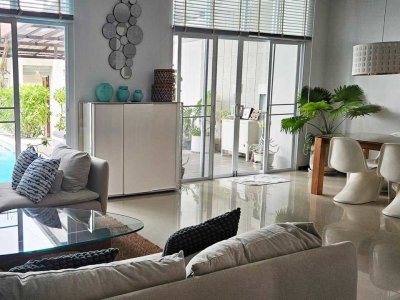 7R1080 ให้เช่า pool villa 3 ห้องนอน 3 ห้องน้ำ ราคา 90,000 ต่อเดือน โซนราไวย์
