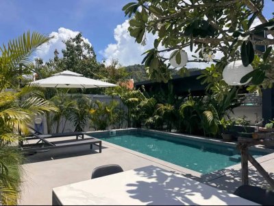7R1082 ให้เช่า pool villa 4 ห้องนอน 3 ห้องน้ำ ราคา 130,000/เดือน โซนราไวย์