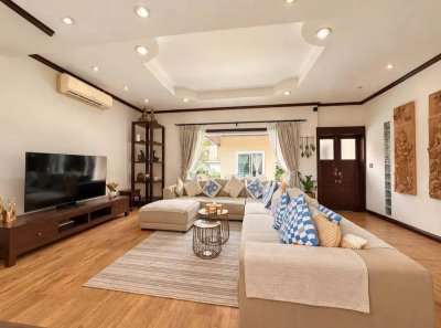 7R1091 ให้เช่า pool villa 4 ห้องนอน 5 ห้องน้ำ ราคา 90,000/เดือน โซนราไวย์