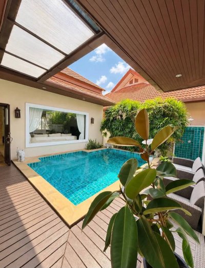 7R1091 ให้เช่า pool villa 4 ห้องนอน 5 ห้องน้ำ ราคา 90,000/เดือน โซนราไวย์